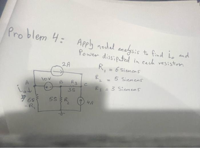 Problem 2 Given The Circuit Below 2222 A 31422 186 V Vo 1 61a What Is The Value Of Vo I 43 V 22 Problem 4 App 2