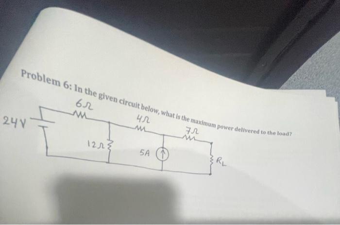 Problem 2 Given The Circuit Below 2222 A 31422 186 V Vo 1 61a What Is The Value Of Vo I 43 V 22 Problem 4 App 6