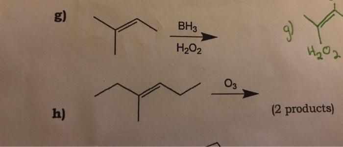 G Bh3 9 H O2 H O2 O3 H 2 Products 1