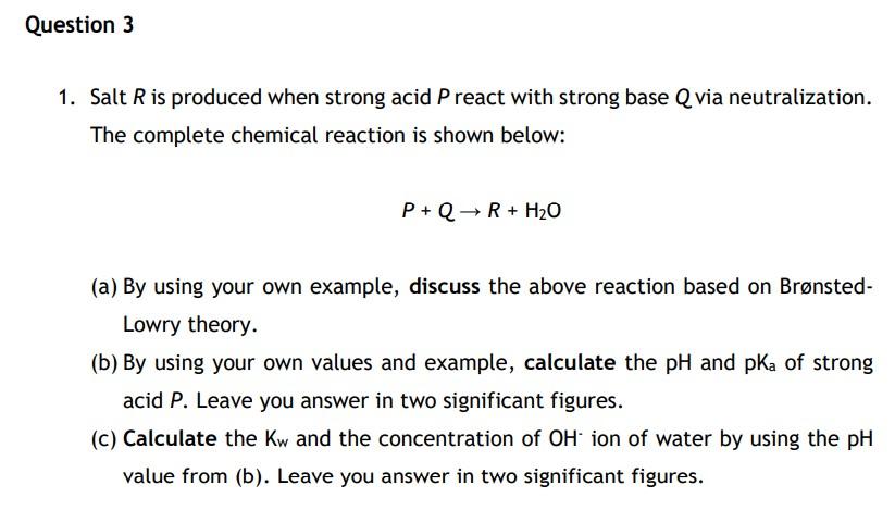 Chemistry 1