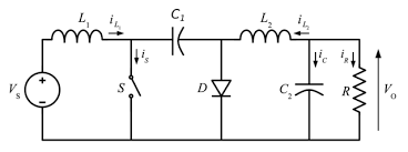 Cuk Converter Objective Is To Design And Analysis A Cuk Converter The Question At The End Needs To Be Answered What I 1