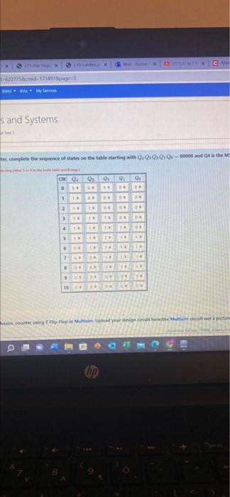 Ma The X 83 079onte Cap 6227758owd 171497 Page 3 Ram Evs My Serv S And Systems Et Complete The Sequence Of States On The 1