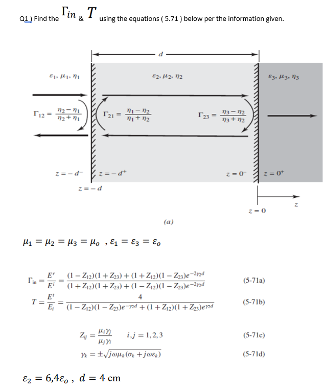Q1 Find The Tin Tusing The Equations 5 71 Below Per The Information Given 1 1 N 82 12 12 83 Hz 13 512 7 7 1
