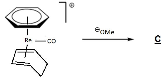 Draw The Structures Of The Products A And C And Predict The Site Of Nucleophilic Attack In Each Of The Complexes Shown B 2