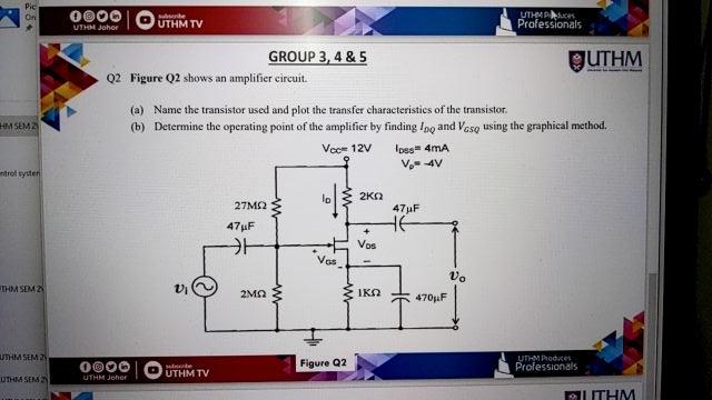 Pic On Hm Sem 2 Introl Syster Thm Sem 2 Uthm Sem Z Uthm Sem 2 0000 Uthm Johor Subscribe Uthm Tv Group 3 4 5 Uthm Q2 F 1