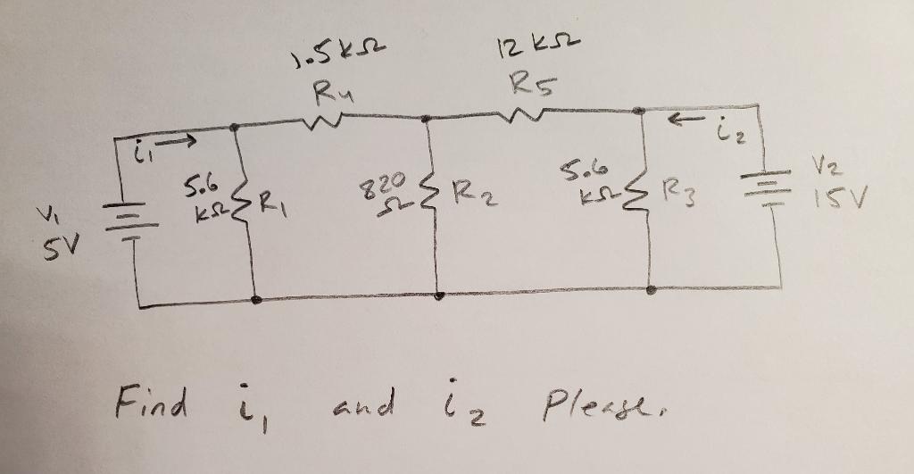 Find The Current Supplied By Each Voltage Source 1