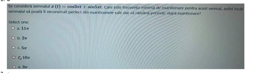 Hello Can Someone Help Me With This What Is The Minimum Sampling Frequency Of That Signal In Order For It To Remain Pe 1