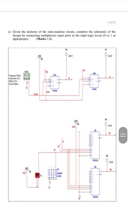 11 46 1 4g Model Exam 2 1 Read Only Save A Copy To Edit Save A Copy Sof 12 Q4 Marks 9 Given The State Diagram 3