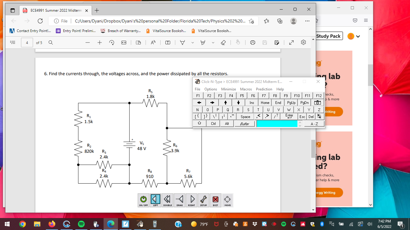 I Pdf Ece4991 Summer 2022 Midterm X C File C Users Dyani Dropbox Dyani S 20personal 20folder Florida 20tech Physi 1