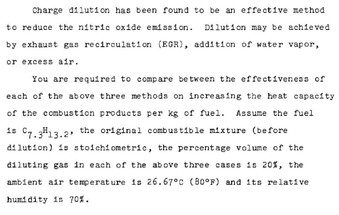 The Percentage Volume Of The Diluting Gas Is Defined As Vo 1 Volume Of Diluent Moisture In The Air Volume Of Dry 3