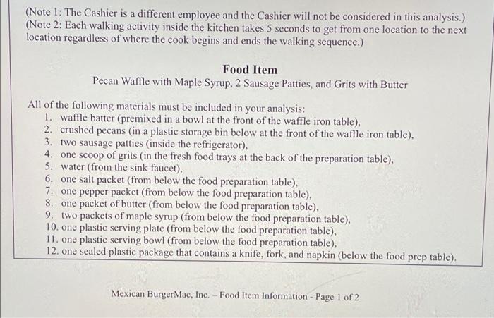 Mexican Burgermac Inc Copyright 2022 By Robert Wayne Atkins P E Learning Modules One Two Three And Four Mexican 2