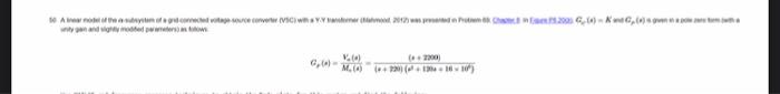 To A Near Model Of The System Of A Gnd Connected Voltage Source Converter Vsc With Y Yaster 2012 Was Presente C200 1