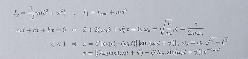 Consider An Inclined Bar Made Of Two Sections Of Length L Connected To A Spring Of Constant Ki And Length L2 Connected 2