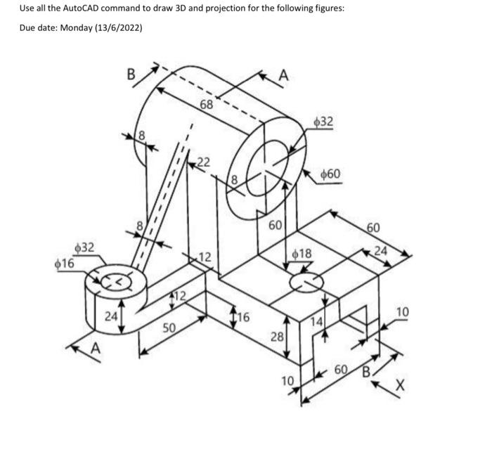 Note Please Solve It In A Autocad And Send It To My Email As A Dwg File There Will Be No Point If You Post The Work 1