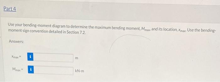 For The Simply Supported Beam Subjected To The Loading Shown Derive Equations For The Shear Force V And The Bending Mom 4