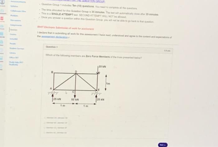 On Group Question Group 1 Indudes Ten 10 Questions You Need To Complete All The Questions The Time Alocated For This Q 1