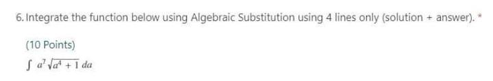 Integral Calculus Solve The 3 Problem Please Complete The Solution And Follow The Instructions 3