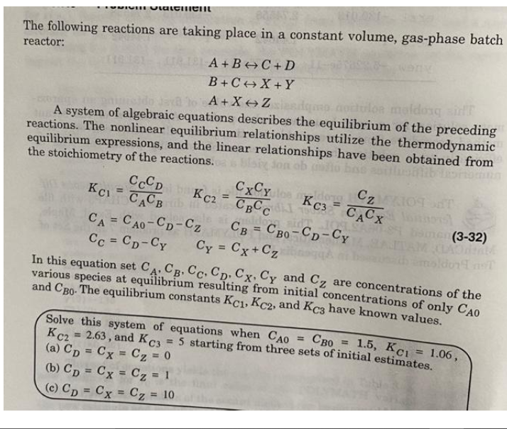 Please Give The Solution Of Part A With Matlab Fsolve 1