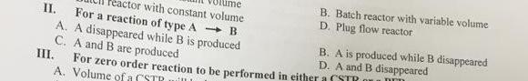 Ume Actor With Constant Volume Ii For A Reaction Of Type A B A A Disappeared While B Is Produced C A And B Are Produc 1