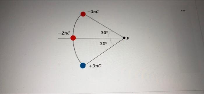Three Point Charges Are Located On A Circular Arc With Radius R 4 00cm As Shown In Figure A What Is The Total El 2