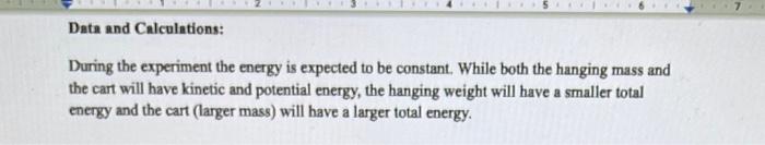 Lab 4 Conservation Of Energy On An Incline Purpose In Lab 4 Conservation Of Energy On An Incline An Expression Was 3