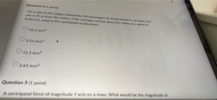 The Above Diagram Shows A Disk Which Is Spinning Counter Clockwise At A Constant Speed A Wad Of Gum Is Stuck To The Sur 4