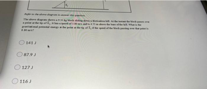 Which Of The Following Calculations Is Affected By Your Choice Of A Reference Point 1 Kinetic Energy Ii Gravitational 3