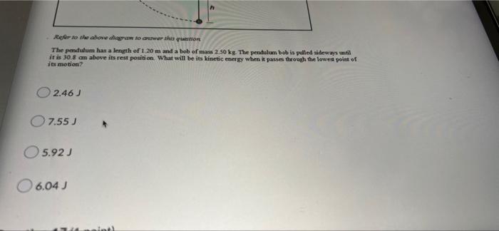 Which Of The Following Calculations Is Affected By Your Choice Of A Reference Point 1 Kinetic Energy Ii Gravitational 4