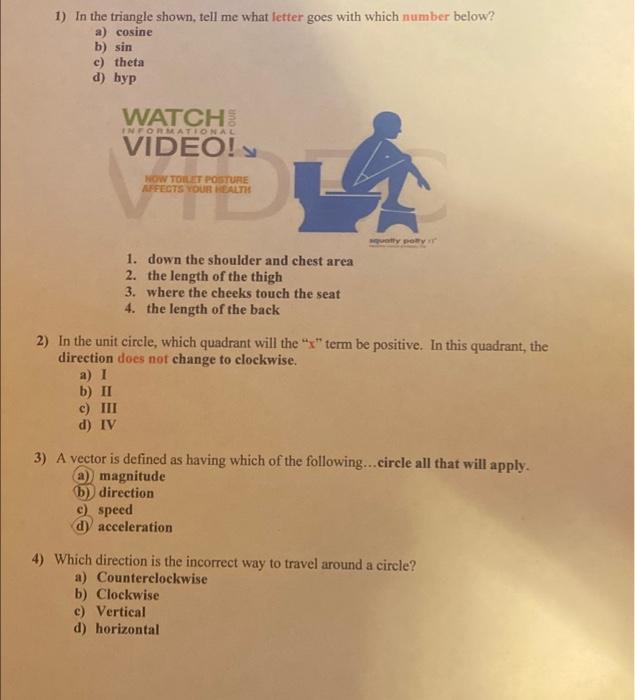 Questions 1 2 And 4 Please 1