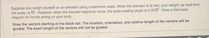 Suppose You Weigh Yourself On An Elevator Using A Bathroom Scale When The Elevator Is At Rest Your Weight As Read Fro 1