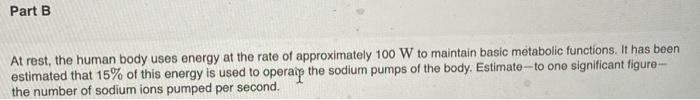 Living Cells Pump Singly Ionized Sodium Ions Na From The Inside Of The Cell To The Outside To Maintain A Membrane 2