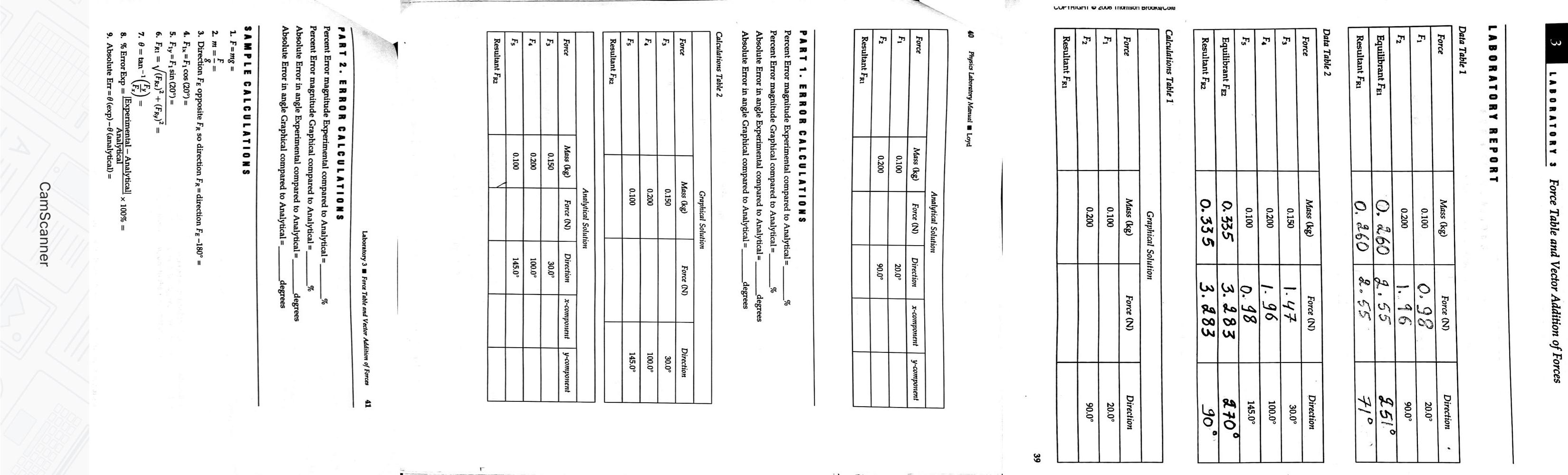 Please I Need Help Filling This Report With The Given Info 1