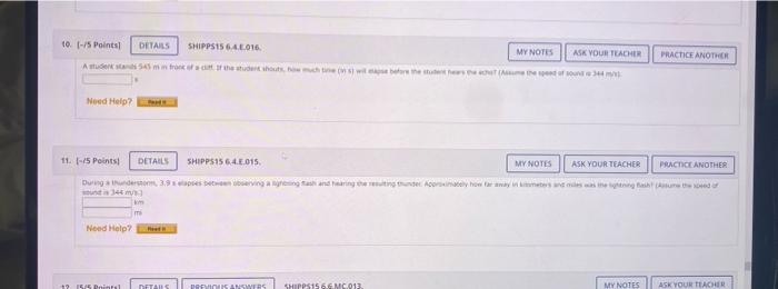 10 5 Points Details Shipps15 6 4 E 016 My Notes Ask Your Teacher Practice Another A Student Stands 545 M In Front 1