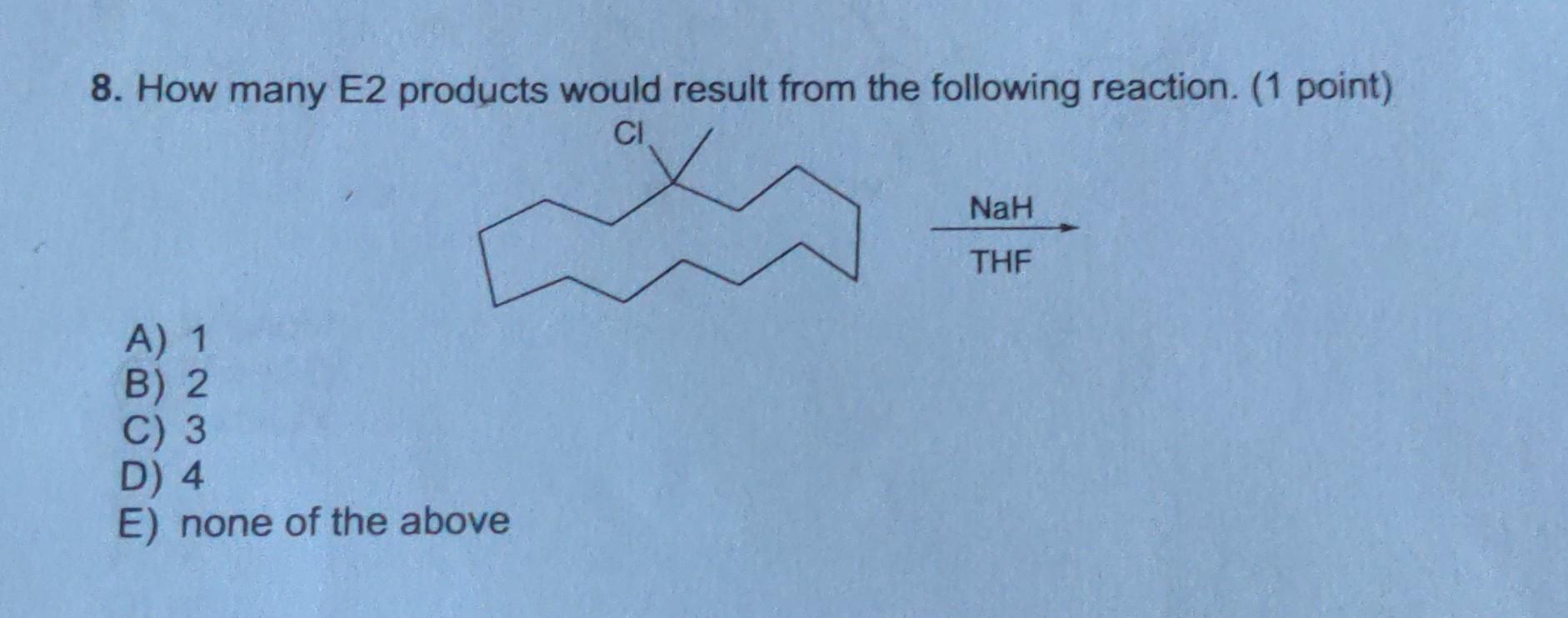 6 Draw The Structure Of 12 4e R 1 4 Dichloro 3 Isopropyl 2 5 Dimethylnon 7yn 1 4 Diene 4 Points 8 How Many E2 2