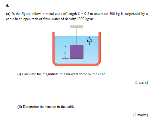 Question 6 Please Help Solve 1