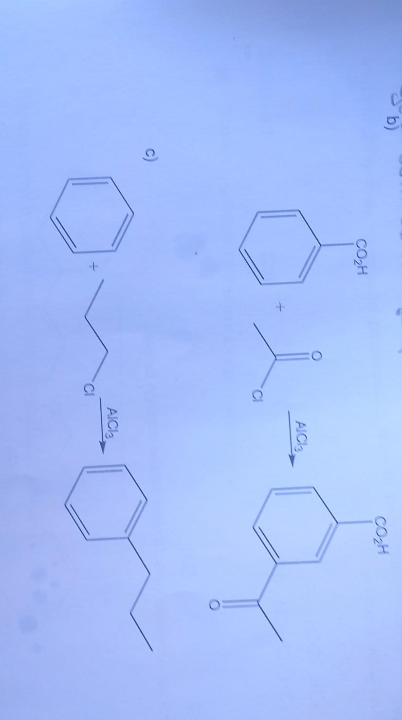 Explain The Reasons Why The Reaction Provided Below Do Not Work And Show The Other Expected Product If Any For The Re 1