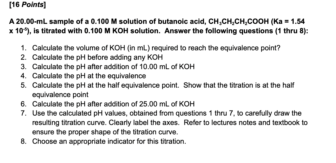 For Credit You Must Show All Your Work Including Correct Ice Tables With Correct Net Ionic Equations Be Sure To Clearly 1