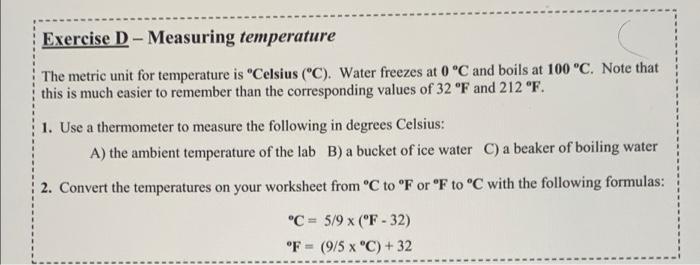 Laboratory 1b Worksheet Exercise A Measurement Of Distance Laboratory Width M Calculate Approximate Area Width M X 7