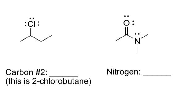 Ci Carbon 2 This Is 2 Chlorobutane O Nitrogen 1