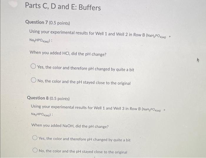 Part B Salts Question 1 0 25 Points After You Have Completed Step 7 In Part B Use Your Experimental Observation Of 5