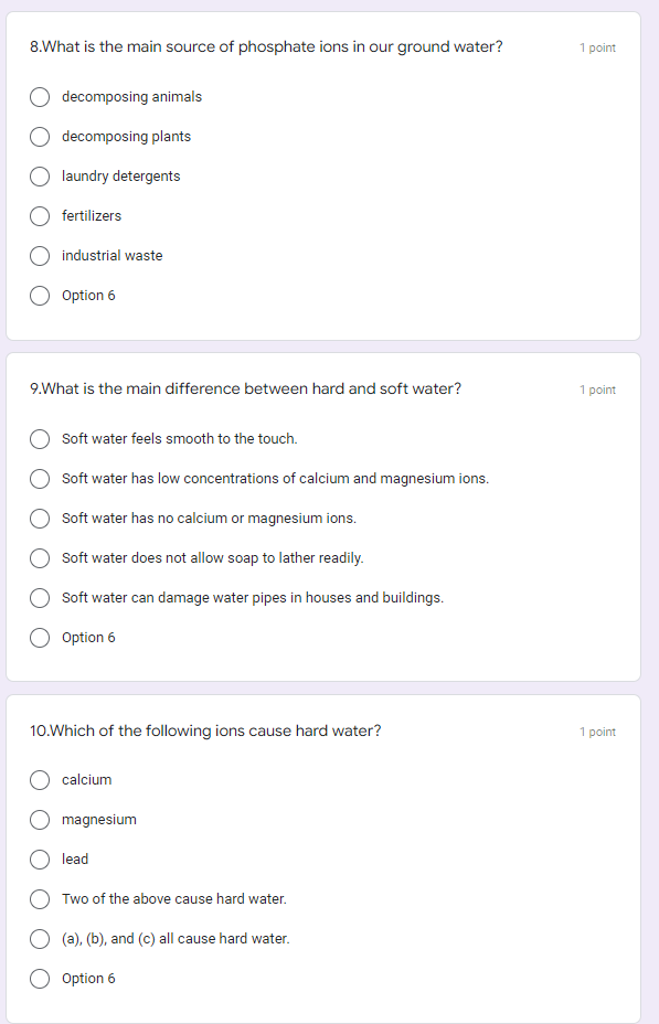 8 What Is The Main Source Of Phosphate Ions In Our Ground Water Decomposing Animals Decomposing Plants Laundry Deterge 1