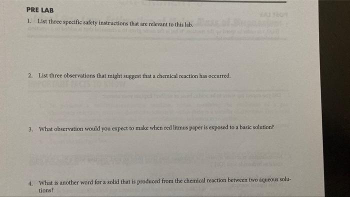 Experiment 6 Determination Of A Chemical Formula 43 Questions Pre Lab 1 A Sample Of A Compound Made Entirely From Coppe 3
