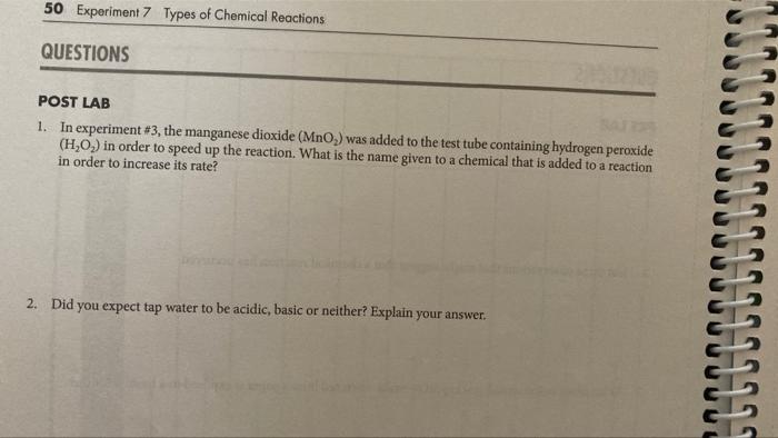 Experiment 6 Determination Of A Chemical Formula 43 Questions Pre Lab 1 A Sample Of A Compound Made Entirely From Coppe 4
