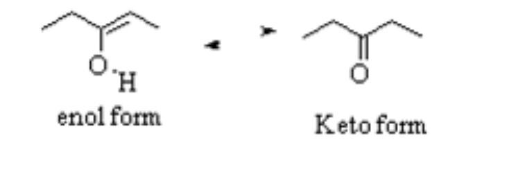 H Enol Form Keto Form C6h5 H Keto Form Oh Enol Form C6h5 Keto Form Oh O Enol Form 1