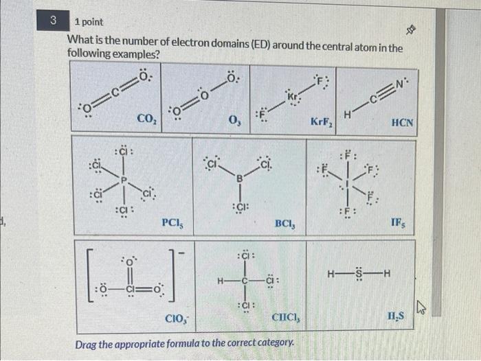 Valence Shell Electron Pair Repulsion Vsepr Electron Domain Molecules Have Many Different Shapes Describing The Over 3