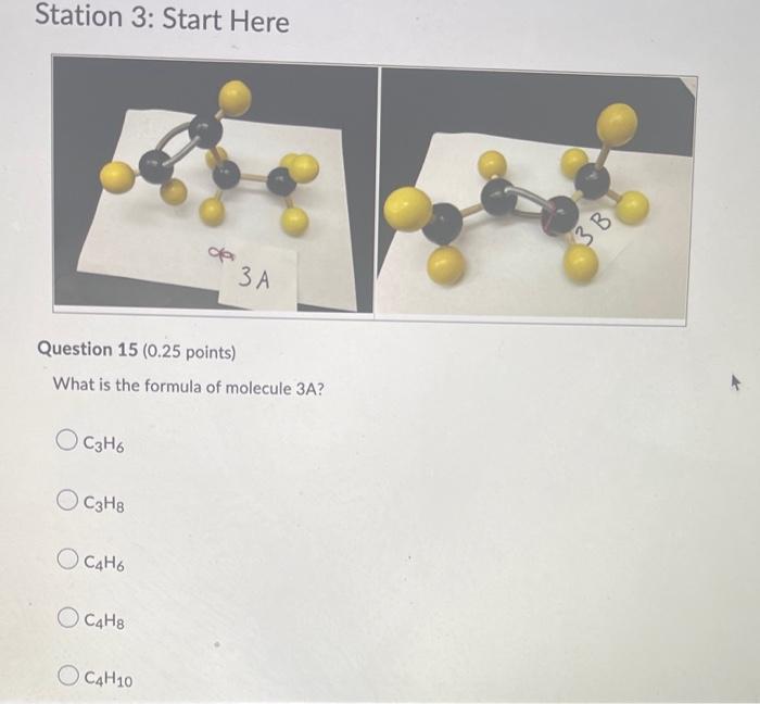 Question 1 0 5 Points Classify The Following Two Molecules Hint Imagine Highlighting The Longest Continuous Chain Of 11
