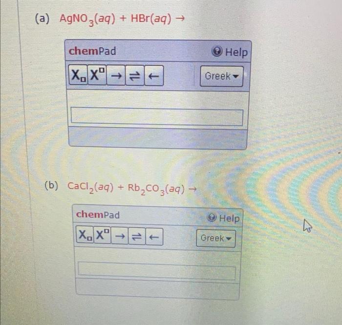 Q1 Refer To The Activity Series See The Table Complete And Balance The Equation For The Following Single Replacement 7