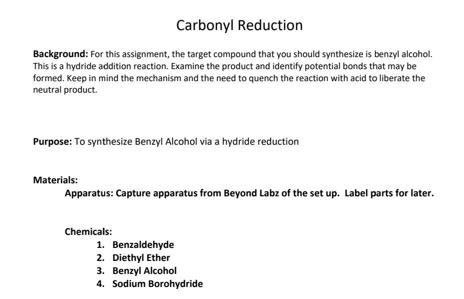 Can Someone Please Help Me With The Fully Balanced Equation And Mechanism For This Lab Thanks 1