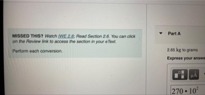 Missed This Watch We 2 8 Read Section 2 6 You Can Click On The Review Link To Access The Section In Your Etext Perf 1