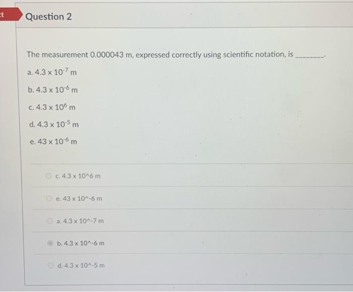 Question 1 Which Of The Following Measurements Has 3 Significant Figures 0 00310 M 310 M 0 31 M 0 031 M 310 0 M 0 2 5 F 2